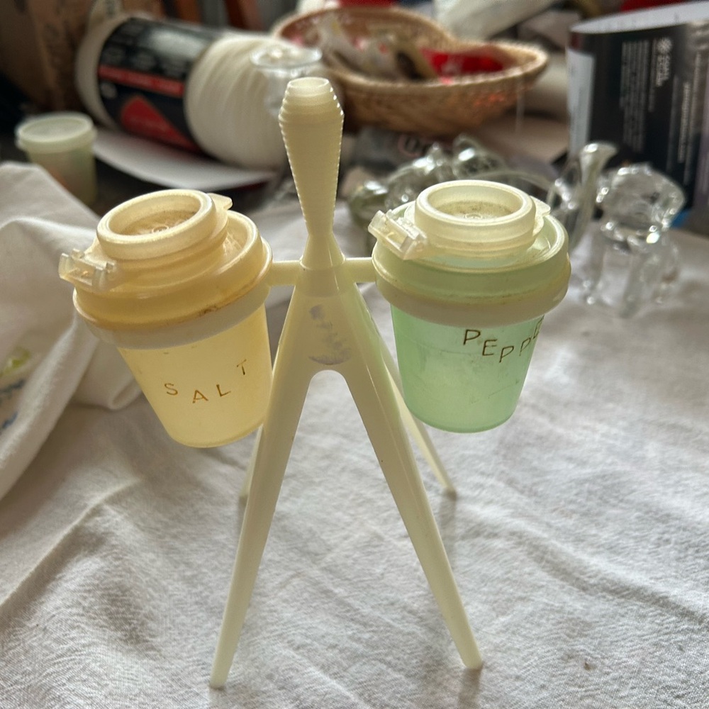 Vintage Salt and Pepper Shaker Set